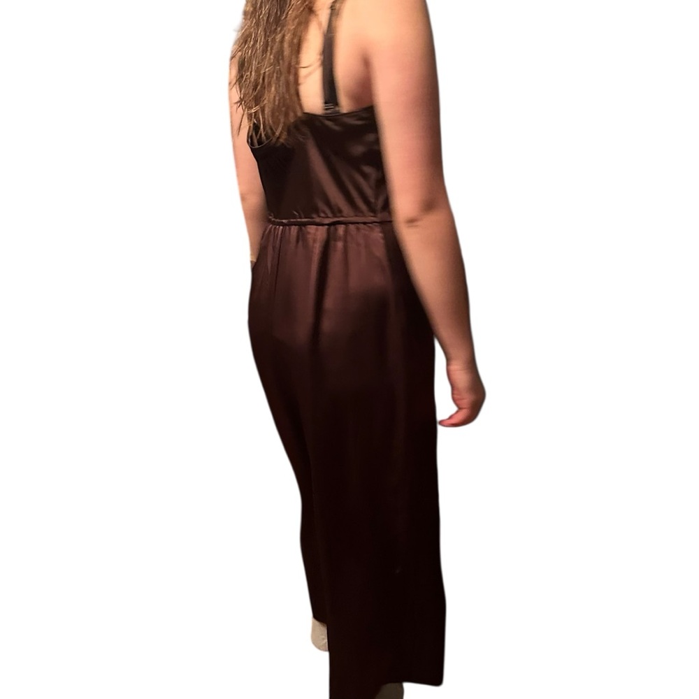 Abercrombie & Fitch Chocolate Brown Jumpsuit - Picture 4 of 6